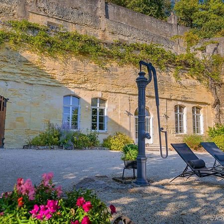Maison Troglodyte Elegante Avec Spa, Salle De Jeux Et Jardin Clos A Vouvray - Fr-1-381-87 Екстер'єр фото
