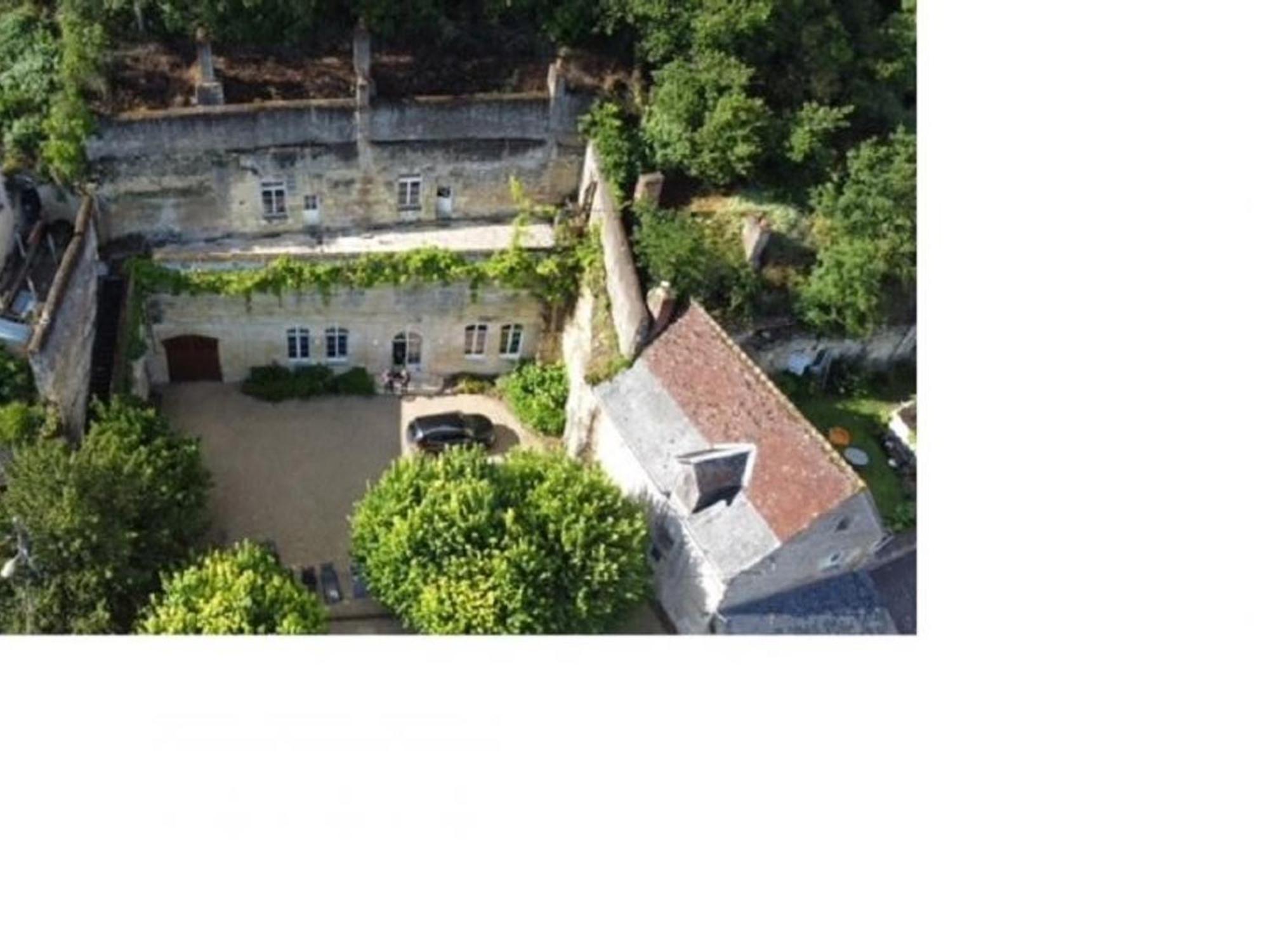 Maison Troglodyte Elegante Avec Spa, Salle De Jeux Et Jardin Clos A Vouvray - Fr-1-381-87 Екстер'єр фото